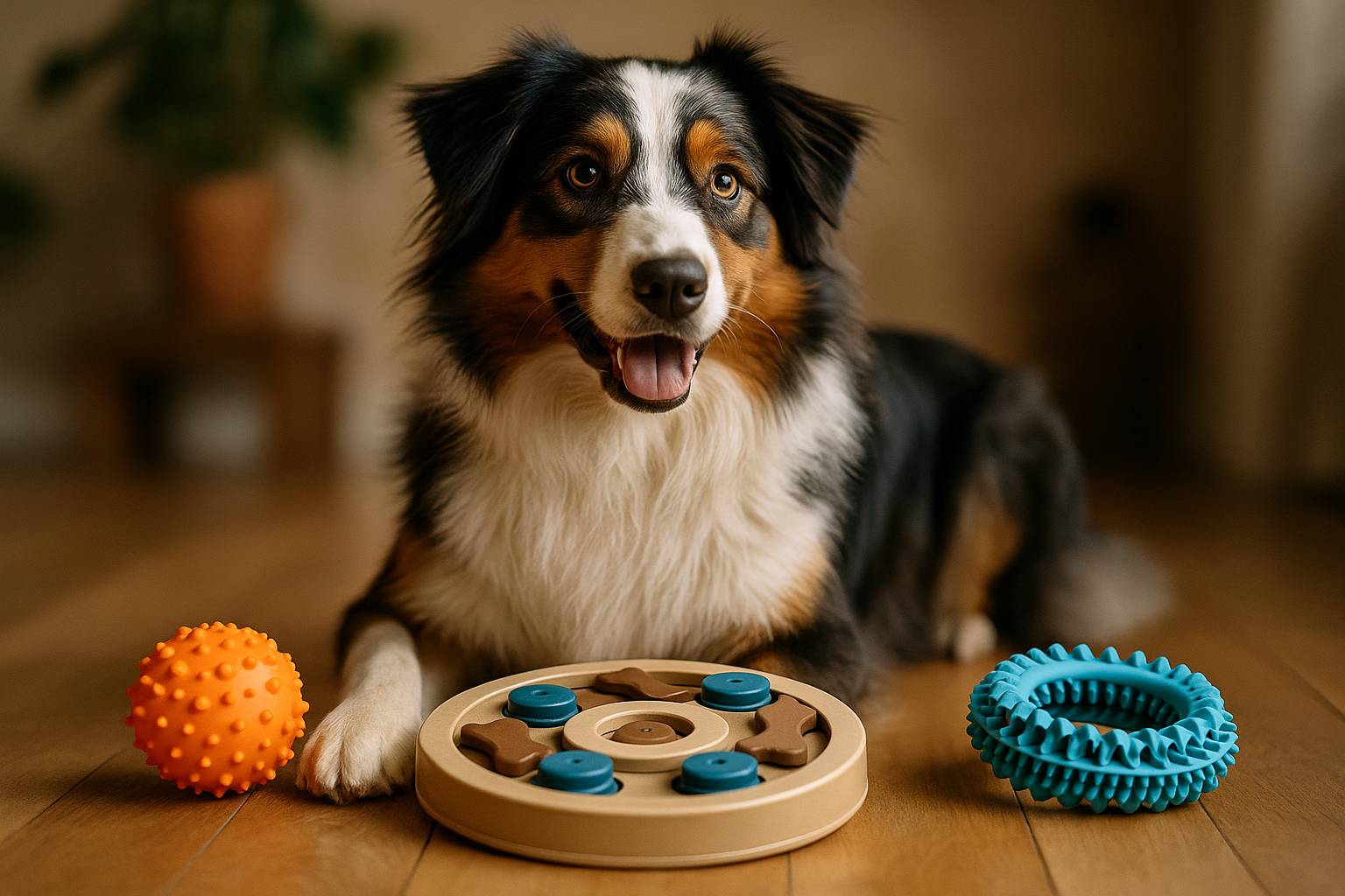 Les jouets indispensables pour stimuler mentalement votre berger australien