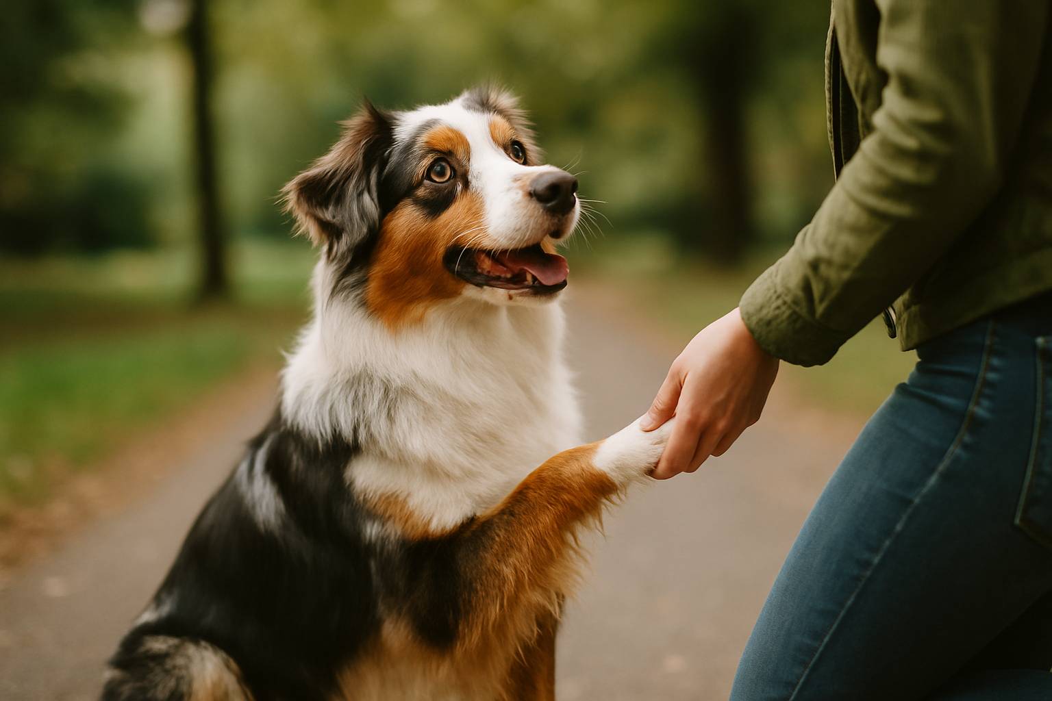 Socialisation : comment faire de votre berger australien un chien bien dans ses pattes