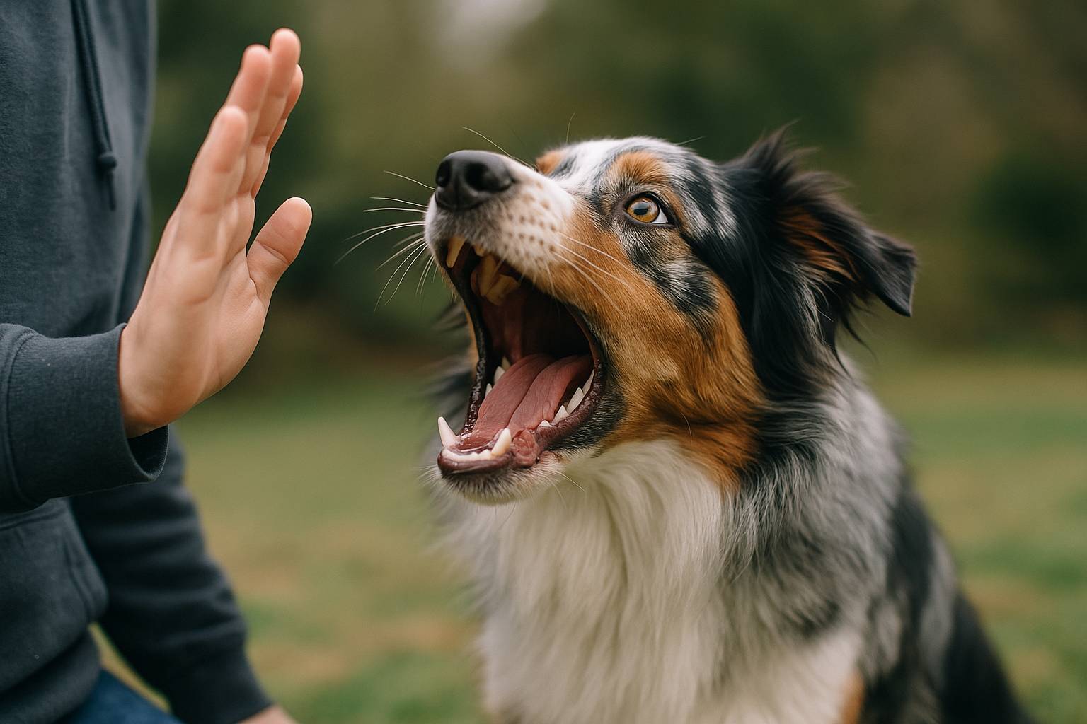 Comment gérer les aboiements excessifs chez un berger australien hyperactif