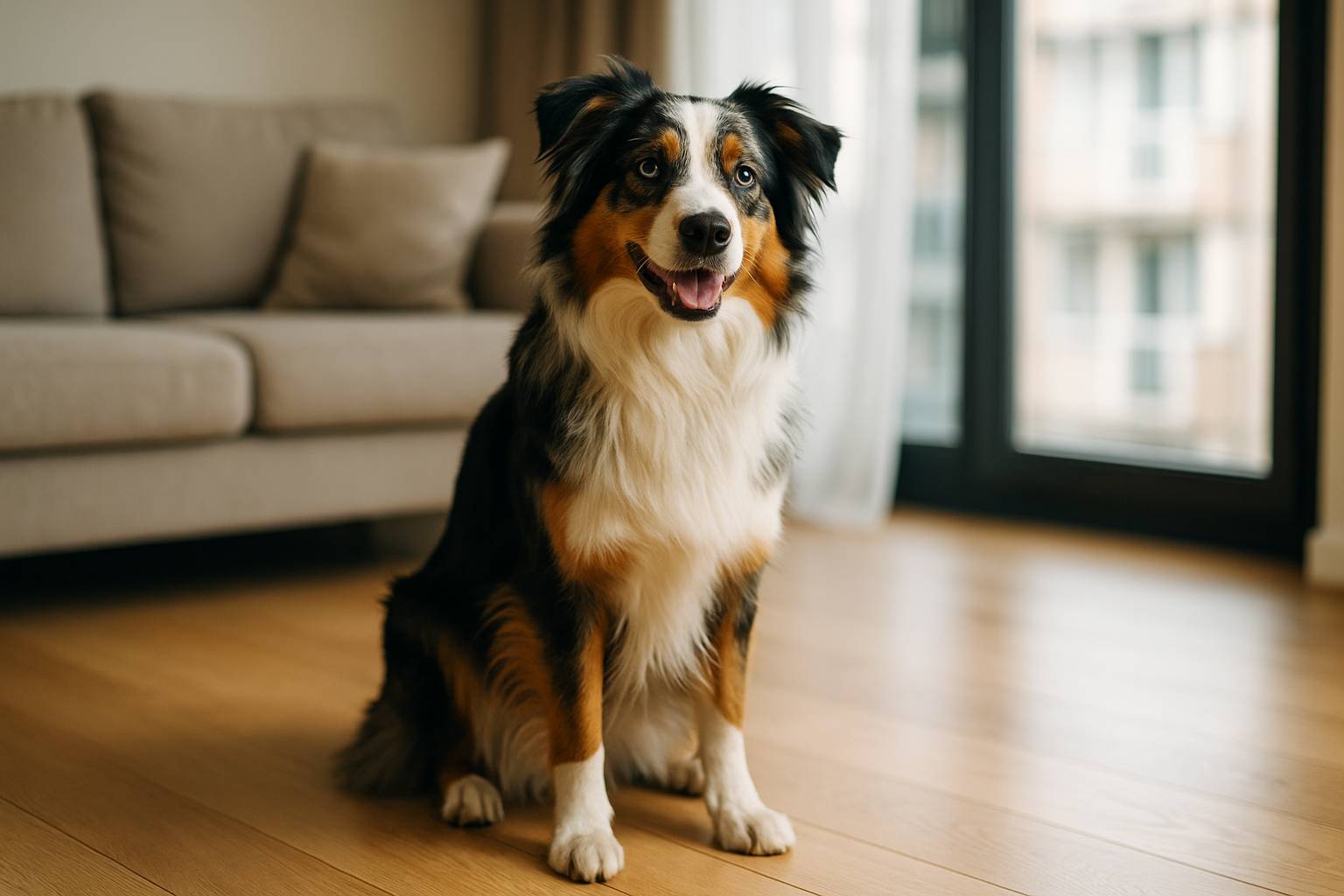 Comment préparer votre berger australien à vivre en appartement sans drame