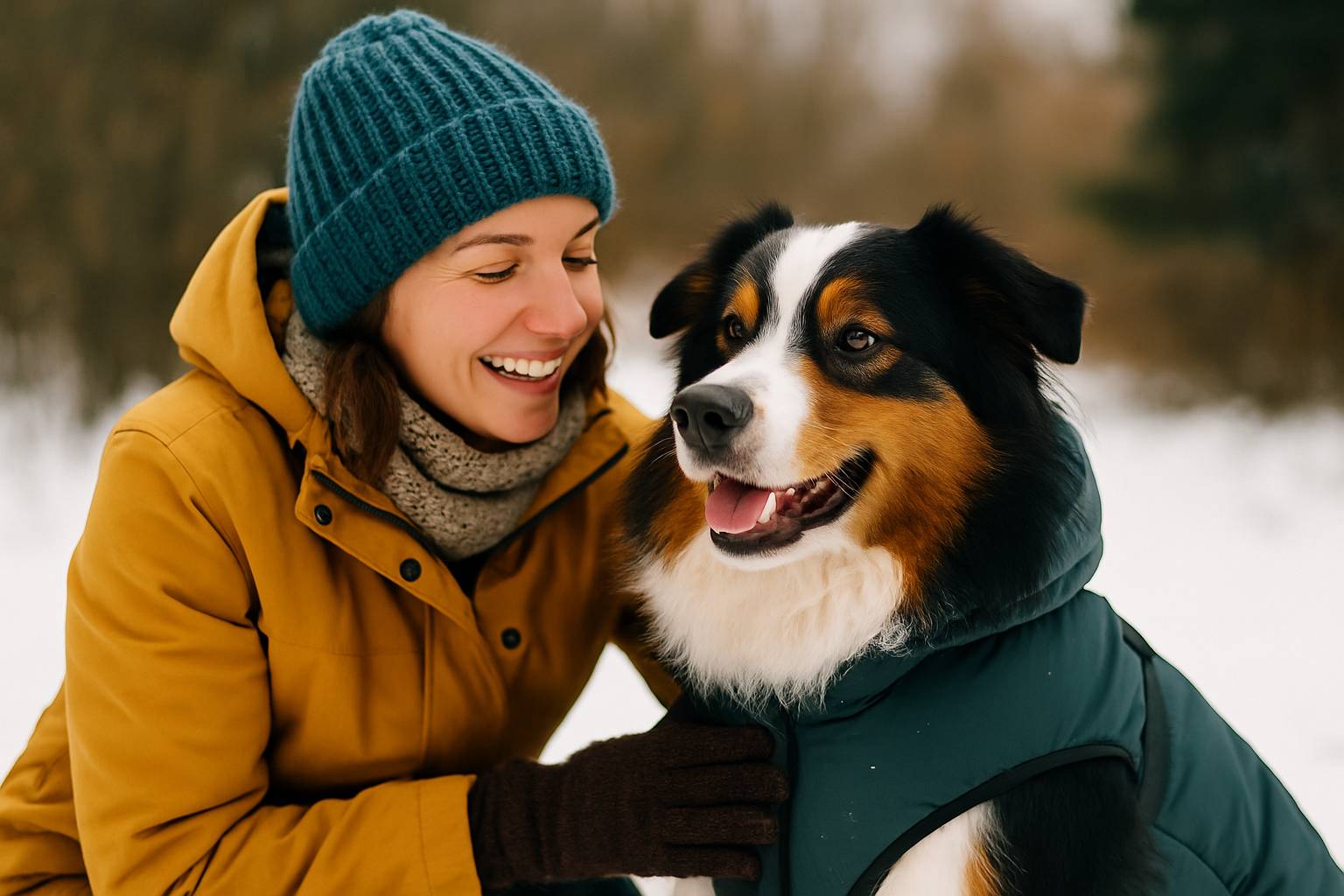 Astuces de pro : préparer votre berger australien à affronter l’hiver sans grincements de dents