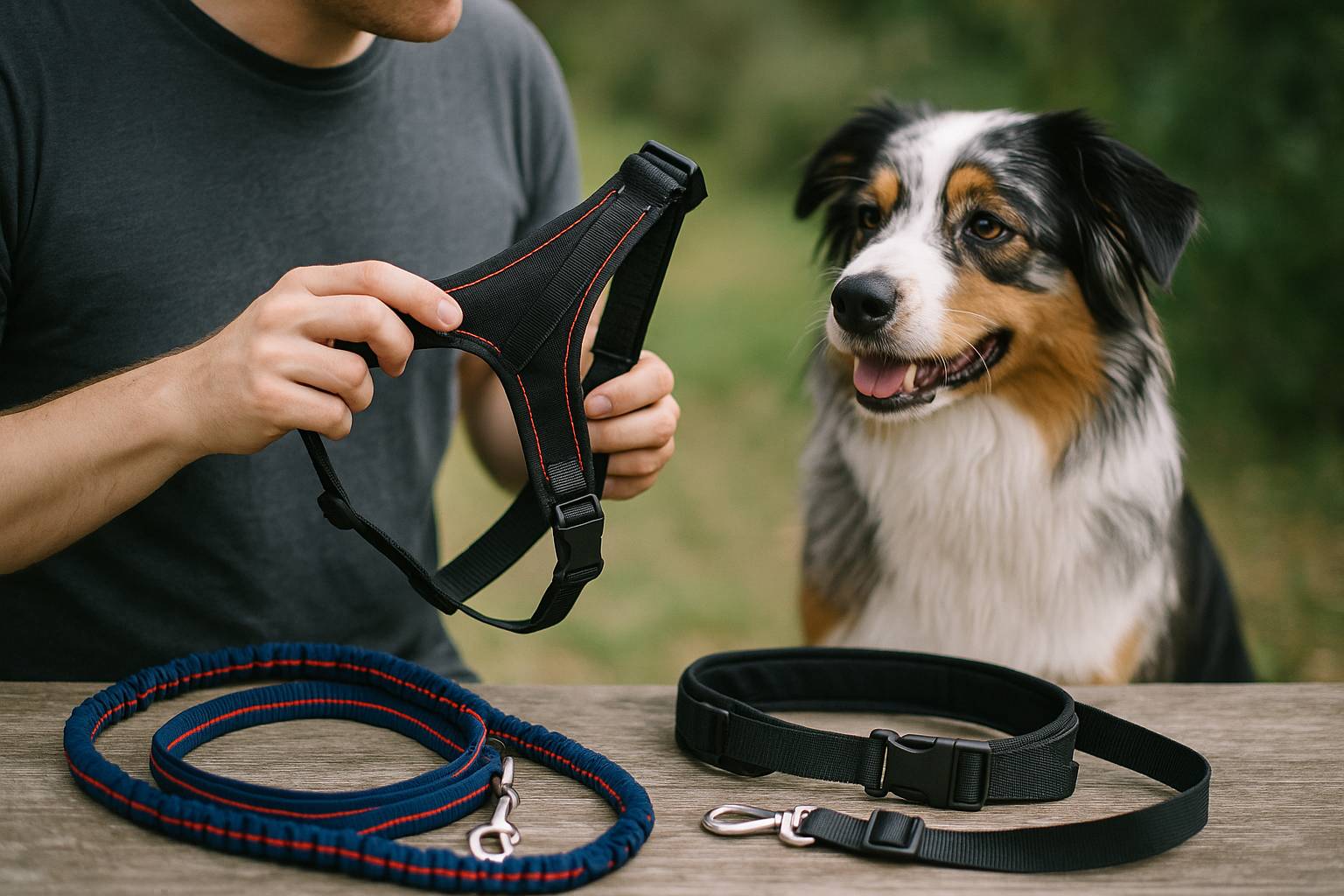 Comment choisir le bon matériel de canicross pour votre berger australien